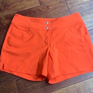 Slazenger Orange Golf Shorts